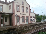 Bild: Bahnhof Denzlingen: Stationsname, Hoehe