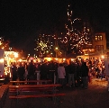 Weihnachtsmarkt08 - Anfang bzw. Ende Bahnhof Nacht